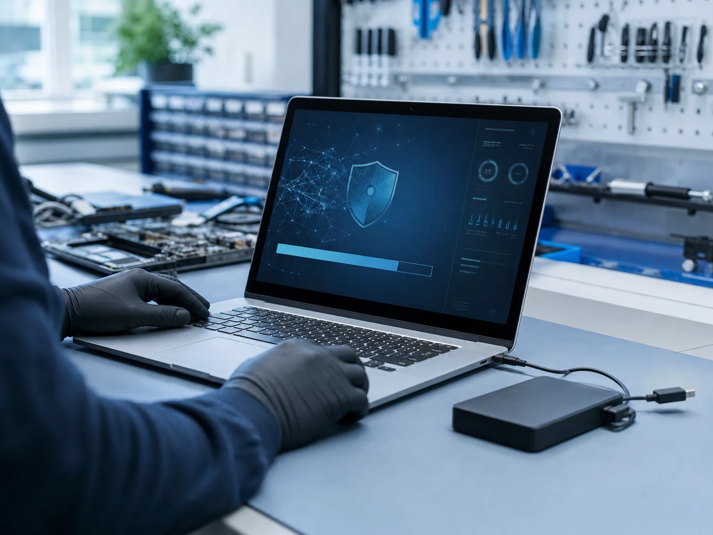 Suppression de virus et malwares chez Cyber’Alp