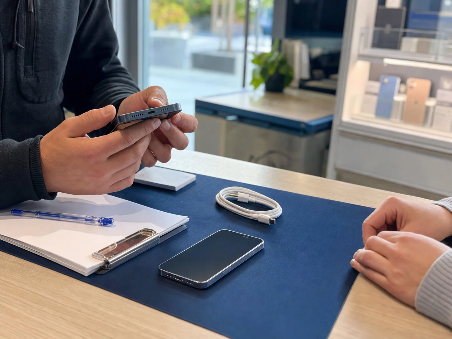 Vente et reprise de téléphones chez Cyber’Alp