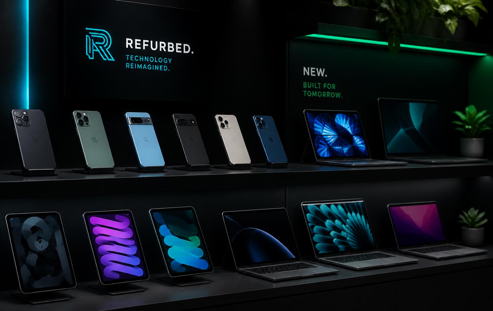 Smartphones, tablettes et ordinateurs neufs et reconditionnés en vente chez CYBER'ALP au Cheylas